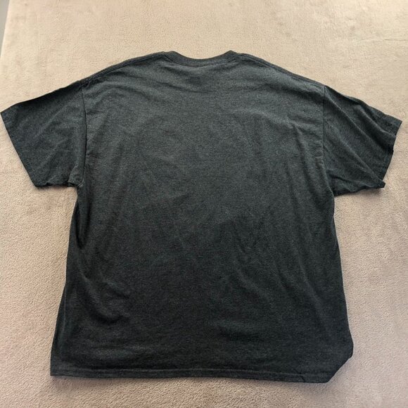 Carnival Mens Panama Canal T-Shirt 2XL Gray Gilddan Heavy Cotton Graphic Tee - Picture 9 of 9